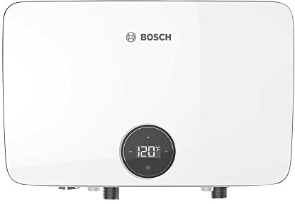 Bosch Thermotechnology Tronic 6100 Electric Tankless Water Heater, 18 kW, 13 x 8.5 x 4.5, White