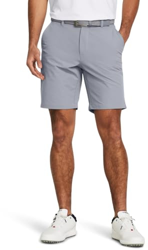 Under Armour Tech avsmalnande shorts för män, Stål//Stål, 34W