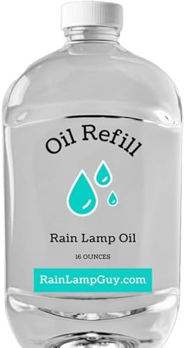 Oil Refill for Vintage Oil Rain Lamps - RainLampGuy Oil Refill Kits - Drakeol 35 (16 OZ) (1 Bottle - 16 OZ)
