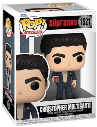 Funko POP! TV: Sopranos - Christopher - Sopranos - Samlingsbar vinylfigur - Presentidé - Officiell Merchandise - Leksaker för barn och vuxna - TV-fans - Modellfigur för samlare och utställning