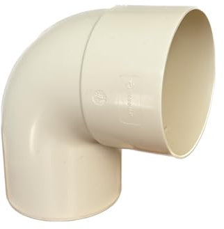Curva 87.30° in pvc - Colore Avorio - Diametro 125