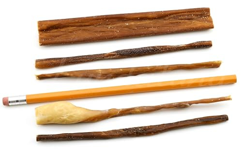 Lunderland Welpensticks Rind | 100 g | Einzelfuttermittel für Hunde | Natürlicher Rinderdarm