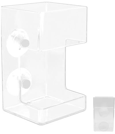 Aquarium-Futterröhre, Futterschlauch für garnelens Aquarium, Klarer Futterschlauch garnelens-Futterspender, Futterspender für garnelens, Zubehör für Aquarien, Saugnapf, Futterring Suspendierter