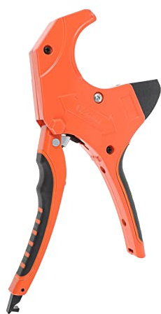 HOMSFOU Tagliatubi Pvc Professionale Manico Antiscivolo Strumento Per Taglio Tubo Pe e Ppr Design Ergonomico Per Affaticamento Della Mano e Migliorare Efficienza Di Lavoro Facile Da