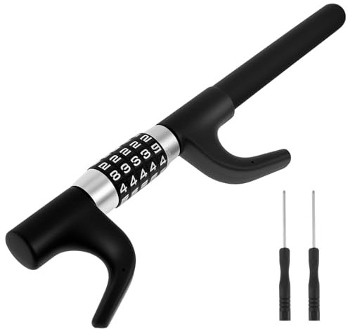 Blocco volante per auto, scalabile, con serratura a combinazione, design a U, antifurto, camper, alta sicurezza, per auto, camion, furgone, SUV