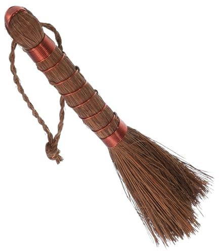 JOINPAYA Balai à Bonsaï en Fibre De Palmier pour Nettoyage De Jardinière Brosse Multi-usages pour Jardin Outil De Nettoyage Robuste