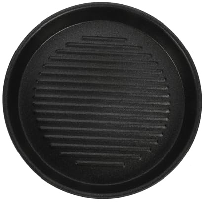 AUTSUPPL Poêle à Griller Portable Aluminium pour Barbecue Gaz Plaque de Cuisson Antiadhésive pour Steak et Viande Poêle Camping Multifonction Facile à Nettoyer