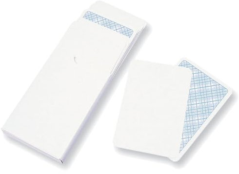 matches21 Spielkarten 2er Set zum Selbstgestalten 64 (2X 55 STK.) Karten Vorne bemalbar Hinten lackiert für Kinder u Jugendliche