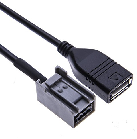 AUX USB Kabel Kompatibel mit Honda/Civic/Jazz/CR-V/Honda/CRZ/Costa/Accord/Odyssey/Crosstour/Insight/Legend (2008-Weiter) Mp3 WMA Audio Interface Musik Schnittstelle Audiokabel Adapter