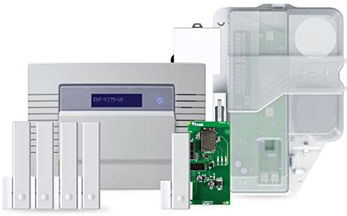 Pyronix Intruder Alarm Kit - V10 Wireless Control, App Compatible, 24V Corded Electric, WiFi Enabled, DIY Installation, Home Office Security