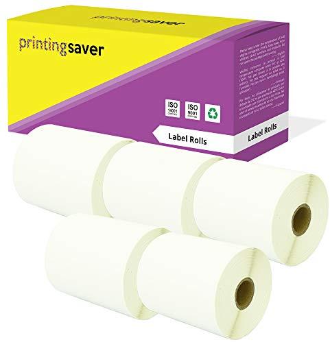 5 Rollen 100mm x 210mm Thermodirekt-Etiketten kompatibel für Zebra GK420d GK420t GC420d GX420d GX420t GC420t GX430t GT800 LP2844 TLP 2844 Citizen CL-S521 CL-S621 CL-S631 (200 Etiketten pro Rolle)