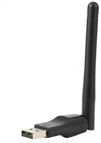 Wireless WiFi Network Adapter 150M USB Network Card For PC Laptop Wifi Receiver External Wi-Fi Dongle Antenna - black