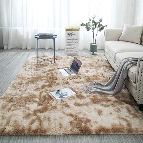 MBUHJ Hochflor Teppich Wohnzimmerteppich Langflor, Hochflor Shaggy Langflor Teppich, Langflor Teppiche Modern,für Wohnzimmer Flauschig Schlafzimmer Bettvorleger Outdoor Carpet (A/2,80 x 200 cm)