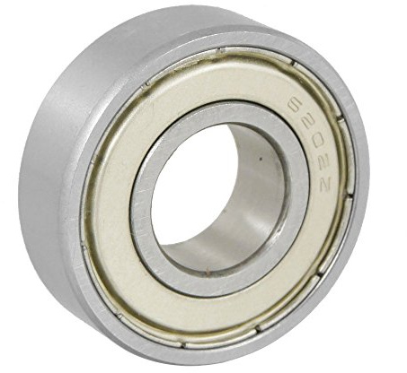 Dasing 15x35x11mm Abgeschirmt Miniatur Rillenkugellager Radial 6202Z Kugellager Silber+