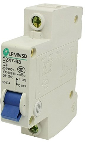 XYWHPGV Interruttore magnetotermico unipolare a corrente nominale 3A AC 230/400V(16087 63a87 44536 a93e0 793ef 28314