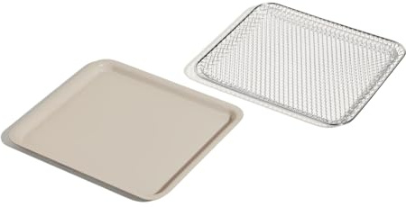 Our Place Wonder Oven Essentials Kit | Extra Air Fryer Basket & Nonstick Ceramic-Coated Bake Pan | Oven Safe, Eco-Friendly | Steam