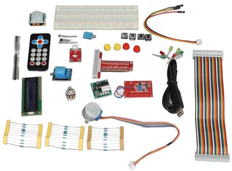 Lernset für Pi mit Sensor und Modul. Komplettes Elektronikkomponenten-Set mit 1 M PL2303-Kabel für Starter