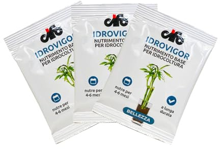 Idrovigor - concime nutrimento base idrocoltura [30 ml bustina monodose] (3 bustine)