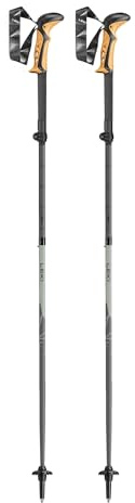 LEKI Khumbu FX TA Wanderstöcke aus Aluminium, zusammenklappbar, verstellbar, leicht, für Trekking und Wandern