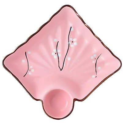 Cabilock Ceramic Dumpling Serving Plate Mit Saucierschale Japanischer Stil Für Nudelgerichte Und Dips Design Für Zuhause Und Restaurants Erhältlich