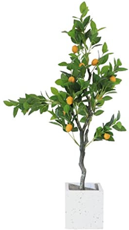 Künstlicher Baum, künstlicher Baum, künstlicher Baum, künstlicher Baum, Zitronenbaum, Simulationspflanze, großer Topfboden, grüne Pflanze, Wohnzimmerdekoration, künstlicher Baum, künstlicher Baum,