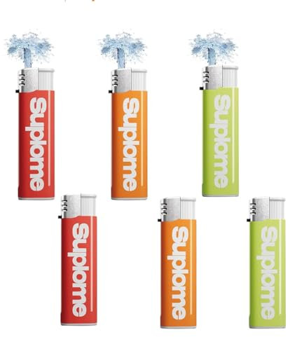 YUZNA 6 Stück Feuerzeug Wasserpistole Spielzeug, Geeignet für Zauberrequisiten, Streiche, kleine Spielzeuge, Partys, Schwimmbäder