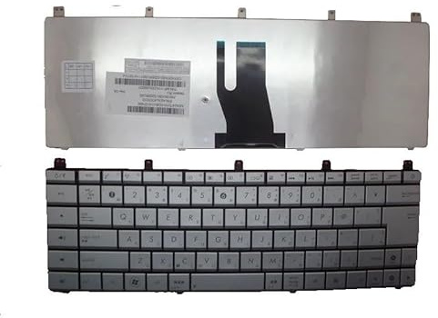 QHHOZHD Laptop-Tastatur für ASUS N45 N45S N45SF N45SL Silber Japan JP/Russland RU/UK 04GN6L1KJO00-2 0KNB0-5200RU00 04GN6L1KUK00-2(Japanese JP)