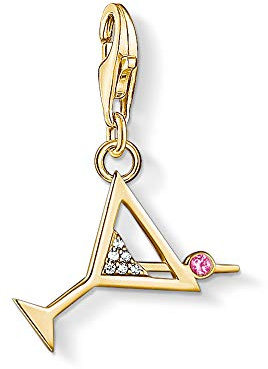 THOMAS SABO Damen-Charm-Anhänger Seestern Charm Club 925 Sterling Silber 1528-051-14