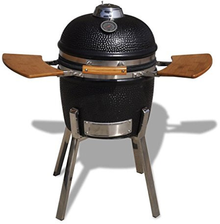 SKM Griglia Barbecue Kamado Affumicatore in Ceramica 81 cm