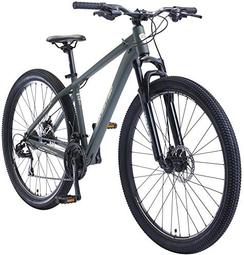 BIKESTAR Hardtail Aluminium Mountainbike Shimano 21 Gang Schaltung, Scheibenbremse 29 Zoll Reifen | 17, 19 Zoll Rahmen Alu MTB | RISIKOFREI TESTEN