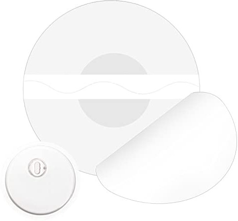 20 pezzi Cerotti per Sensore Freestyle Libre 3, Overpatch rotondo Ø 60mm, cerotti per sensori glicemia freestyle libre 2 & 3, delicato sulla pelle, Toppa CGM trasparente - 14 giorni
