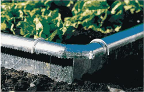 Serafin Arion Schneckenzaun ERWEITERUNGSSET | Schutz vor Schnecken | Schneckenabwehr Metall | Schneckenschutz giftfrei | Schnecken Hochbeet | Der Zaun mit den Zacken