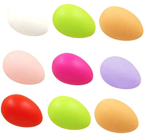 Hohopeti 24pcs Colorful Egg Shell Toys Diy Eggshell Crafts Hand-painted Eggshell Easter Graffiti Decoration for Easter Decoration