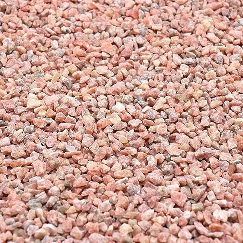 Premium Pebbles Sable grossier, couleur rose, 0,3 cm, 4,5 kg, pour terreau, plantes grasses, pots, plantes, jardinage, intérieur, artisanat, remplissage de vases, aménagement paysager (X-Mini, sable
