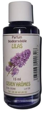 Extrait de parfum Lilas biodégradable, fabrication française dans les Cevennes. Pour pot pourri, platre, diffuseur...