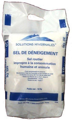 FRANCE VOIRIE Sel de déneigement 10 kg avec poignée (100)