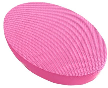 Balance Pad Yoga Kniekissen Für Pferd Und Erwachsene - Balancegeräte Gleichgewichtskissen Pilates Zubehör (Pink)