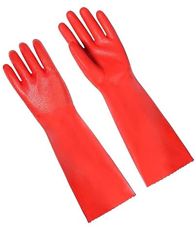 Ipetboom Thicken Dishwashing Gloves for Kitchen Cleaning Non-slip Housework Gloves for Daily Food Preparation and Household Chores