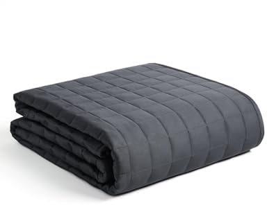 YNM Gewichtsdecke zum Schlafen, 6,8 kg schwere Decke für 50–63,5 kg Personen, 152 cm x 203 cm, für Doppel- oder Kingsize-Bett, 100 % Öko-Tex-zertifizierte Baumwolle