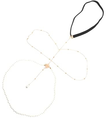 LIFKOME Elegante Perlen-beinkette Für Oberschenkel Mehrlagige Körperkette Für Strandpartys Leicht Und Elastisch Für Reisen Und Besondere Anlässe