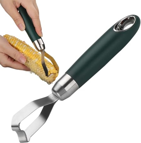 Djowyh Sbucciacorn | Utensile per Rimuovere i Chicchi dalla Pannocchia | Rimuovi Chicchi In Acciaio Per Picnic Cucina Esterna BBQ Campeggio Casa
