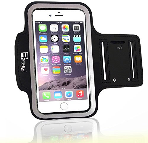 RevereSport Fascia da Braccio per iPhone 7/8. Armband Custodia Porta Telefono per Corridori, Allenamenti, Palestra, Fitness e Sport