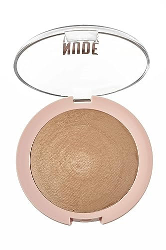 Golden Rose Nude Look Sheer Baked Powder Puder Nude Glow