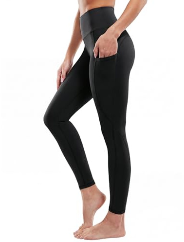 G4Free Womens Yoga Pants with Pockets High Waist Tummy Control Sports Leggings Trousers Gym Athletic Workout Running Leggings
