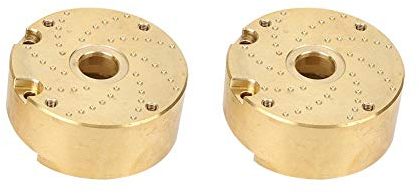 Contrepoids de Roue Tbest, Couvercle de pignon de Porte d'essieu en Laiton T4 contrepoids contrepoids pour TRAXXAS RC Crawler