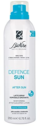BioNike Defence Sun - Latte Spray Doposole Idratante Corpo per Pelli Sensibili e Intolleranti, Azione Riparatrice e Antiossidante, Riduce Rossore e Irritazione, 200 ml