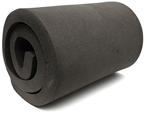 200x60x5cm Schwarz Hohe Dichte Sitz Schaumgummi Ersatz Polster Kissen Schaum