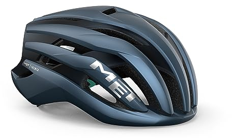 Road Cycling Helmet MET Trenta MIPS - L / 58-61cm - Navy Silver