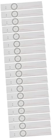 ibasenice 60pièces Effaçables Sentence Strips pour Garçon Fille Outils Apprentissage Éducatifs pour École Et Bureau