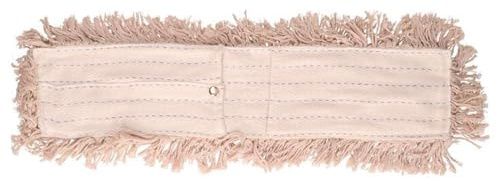 Tradineur - Recambio para mopa de poliéster y algodón, repuesto para fregona, limpieza de suelos, baldosas, baño, hogar (Beige - 45 cm)
